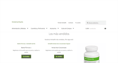 Desktop Screenshot of herbalinea.com